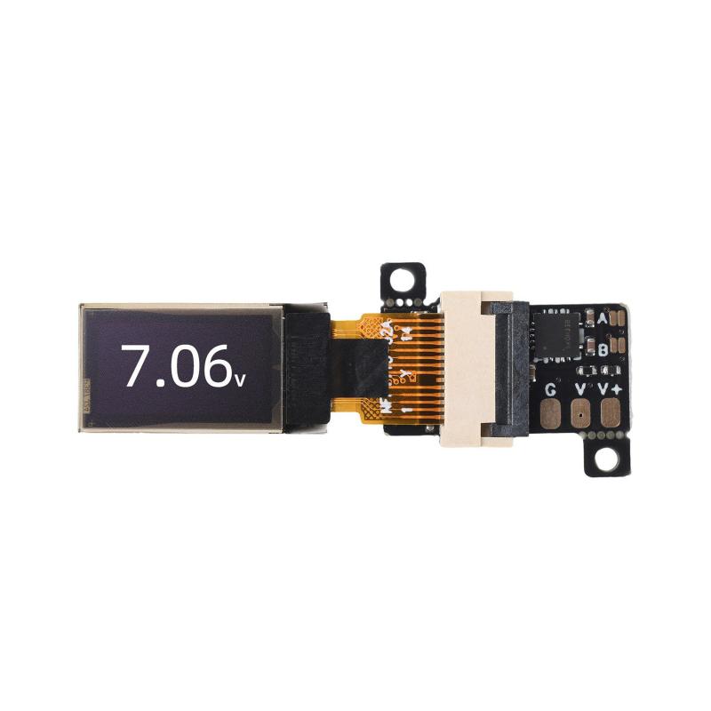 High Accuracy Mini Digital Voltmeter DC 0-30V 0.5 Inch OLED Display 5Hz 10Hz Adjustable for Lab Use 1 PCS