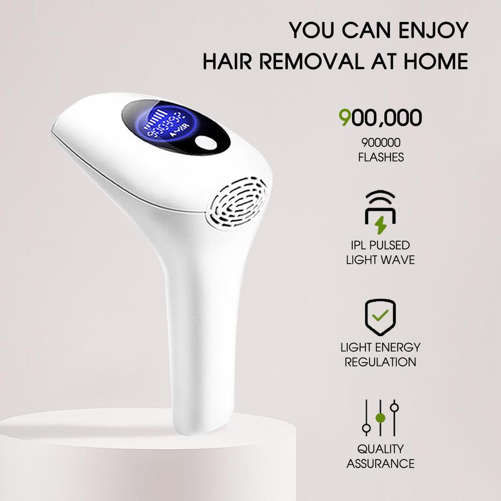 IPL Hair Removal Devices Painless Permanent Hair Remover Electric Epilators for Armpits Legs Arms Bikinis Line At-Home Use Depilator Device