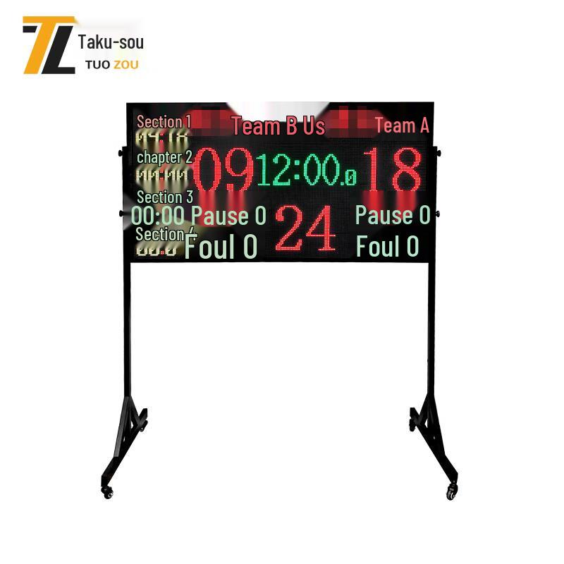 Outdoor LED Basketball Scoreboard with Timer