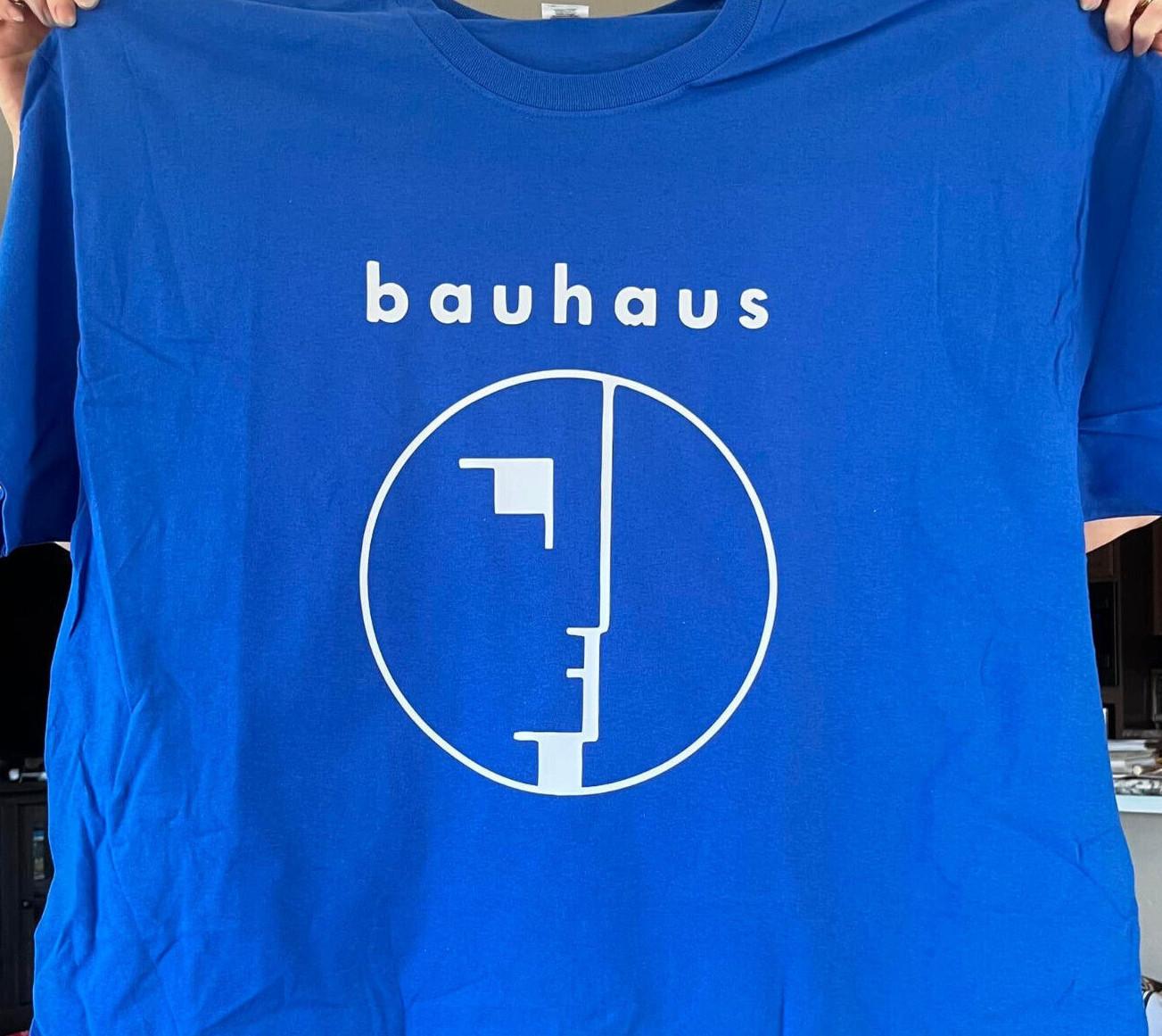 Bauhaus Thrash hardcore Punk rock band T shirt Tee S