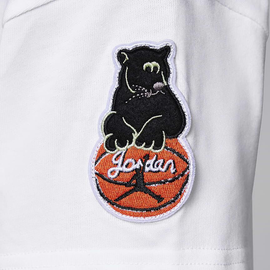 Jordan Apparel T Shirt White Teenagers HQ7122-100