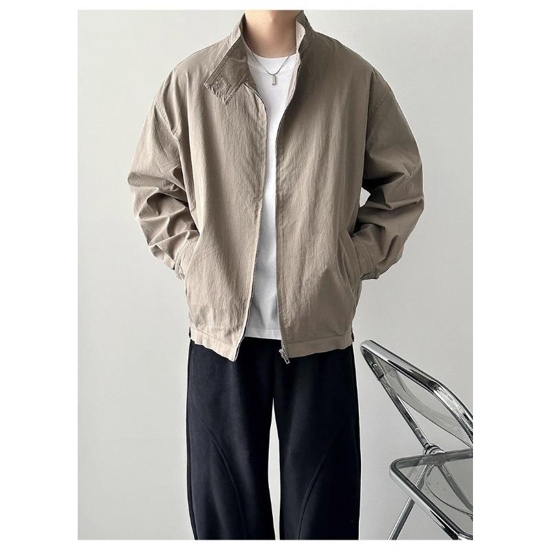 Vintage Washed Detroit Work Jacket Loose Fit Casual Men S Spring Outerwear