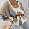 Women Jumpers Knitted Cardigan V-neck Button Down Sweaters Long Sleeve Knit Pullover Jumpers