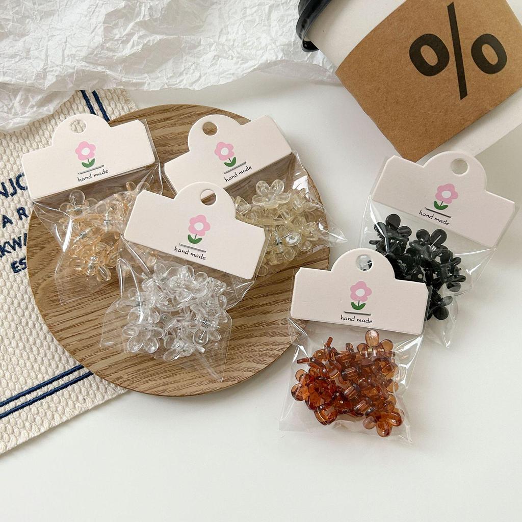 Mini Braid Claw Clips for Princess Hairstyle - Small Hair Accessories for Bangs & Baby Hair