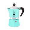 Italian Coffee Maker - BIALETTI - Moka Express - All Hobs Except Induction - 6 Cups - 300 Ml - Rainbow Blue