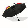 1pc Cartoon Icons Automatic Open/Close Umbrella, Umbrella with cartoon Design, Portable Compact Umbrella for Men & Women, Good Holiday Gift