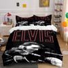 "ELVIS Themed Bedding Set Design" Print Bedding Set Duvet Cover Pillowcases (1* Duvet Cover 2* Pillowcases Do Not Include Comforter)