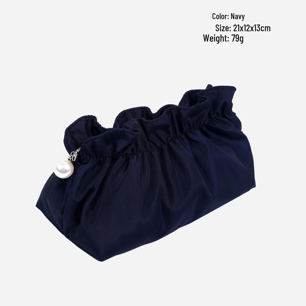 Travel Cosmetic Bag: High-Value, Pleated, Waterproof, Multi-Color, Portable Toiletry Storage