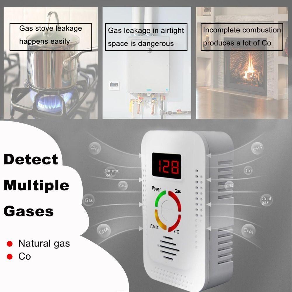 Temperature Humidity Sensors Gas Detection System Environmental Sensors Gas Alarm Kitchen
