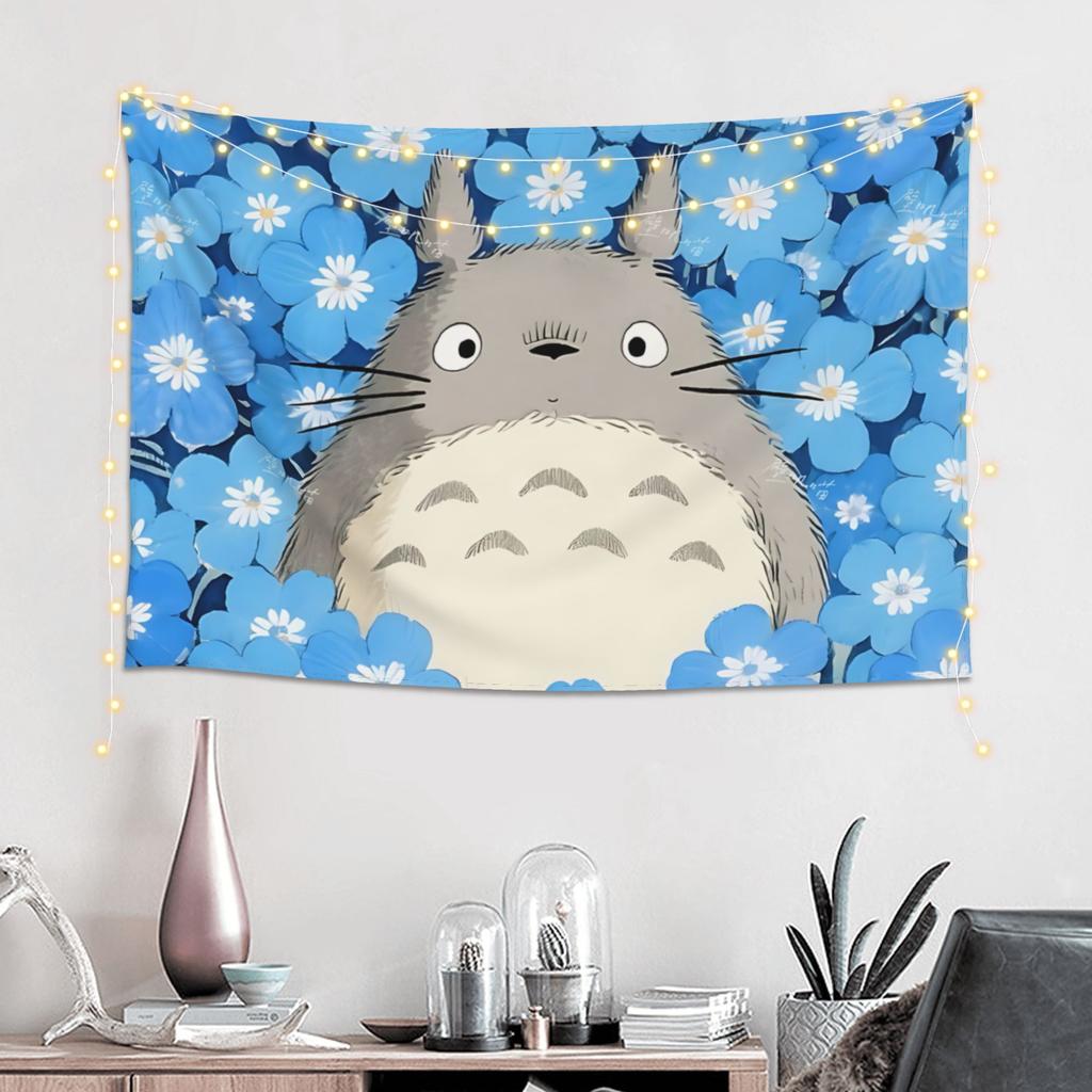 Anime My Neighbor Totoros Cutecore Tapestry Room decoration Home Decoration Tapestry Decor Accessories Cute Room Decor