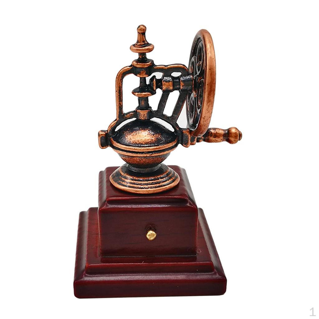 

Кофемашина Sander Модель Сцена на кухне Аксессуары для кукольного домика 1/12 бронзовый