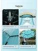 Large Outdoor Fishing Umbrella: Rainproof, Sunshade, Folding, Thickened, UV Protection