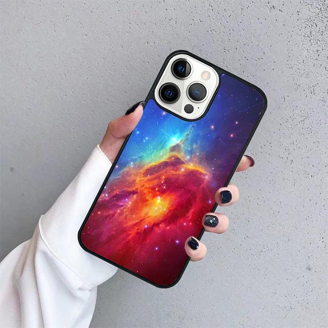 Nebula Stars in Universe Space Infinity Phone Case Cover For iPhone 17 Air 15 16 14 13 12 Pro Max 11 Pro Max Plus
