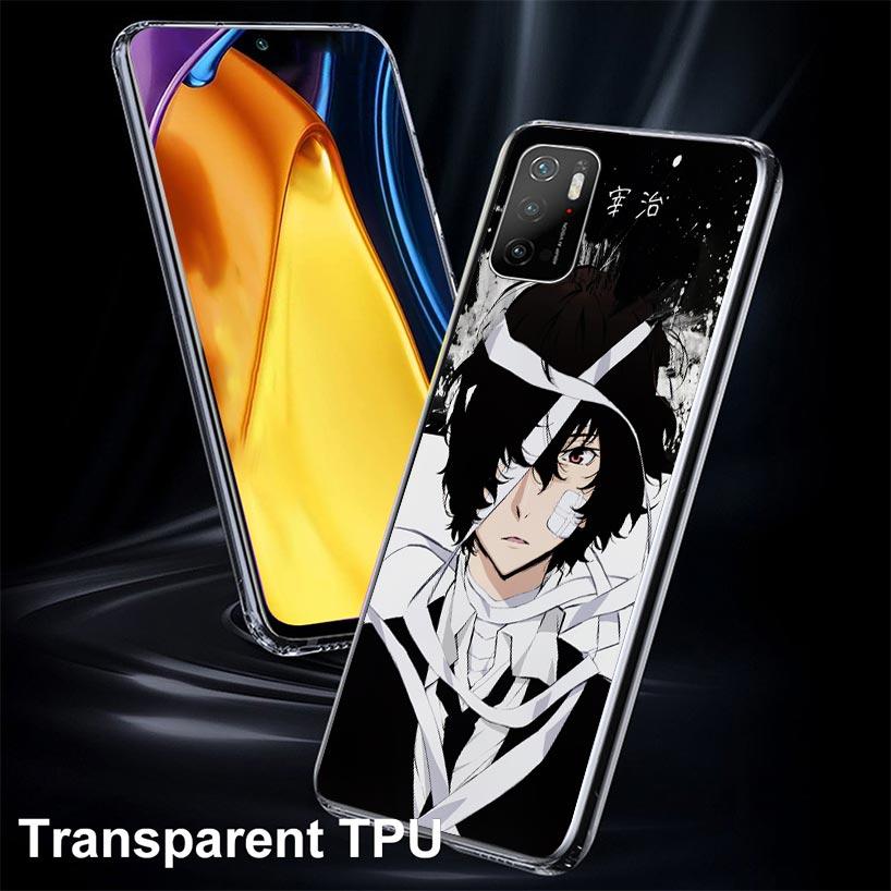Bungo Stray Dogs Dazai Case Phone Cover for Xiaomi Redmi Note 10 9 9S 8 8T 7 5 Pro Mi 12T 11T 10T 9T 12 11 Lite A3 A2 Trend Fund
