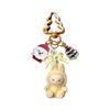 Christmas Labubu Kawaii Particles Keychain Bag Cell Phone Charm Key Chain Christmas Gift Cute Plush Charm