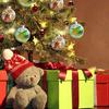 2022 X Mas Bird Christmas Tree Hanging Decoration Christmas Party Pendant Acrylic Planar Balls Gift