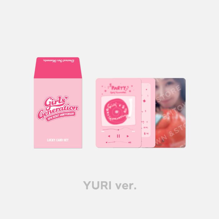 

Pre-order Girl s Generation 18th Anniversary Lucky Card Set YURI