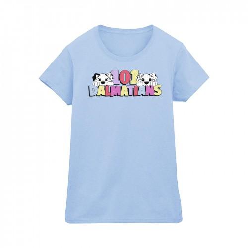 

Disney Womens/Ladies 101 Dalmatians Multi Colour Cotton T-Shirt XXL білий