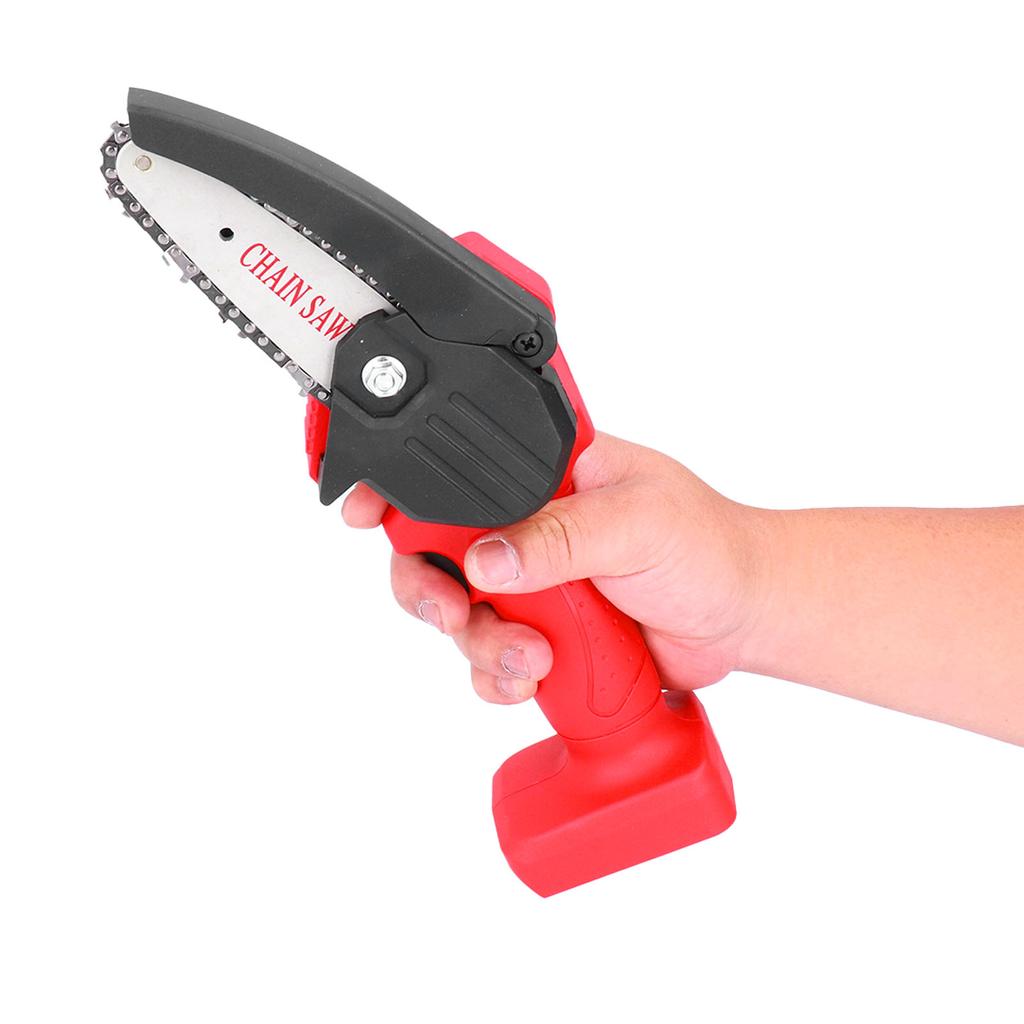 Chainsaw Rechargble Cordless Electric Chainsaw Wood Cutting Pruning Chain Saw for Garden