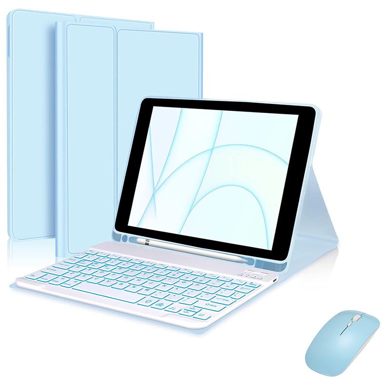 Colorful Backlit Bluetooth Keyboard Case for 2026 Redmi Pad 2 - 9.7-inch Tablet