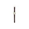 Casio STANDARD Series Fashionable Business Simple Casual Versatile Classic Pointer Roman Scale Golden Dial Quartz Movement Leather Strap LTP-VT01GL-9B