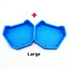 3 dimensioni(Grande/Medio/Piccolo)Dental Lab Modello in gesso Base Ex Stampi Vassoio Strumento dentista