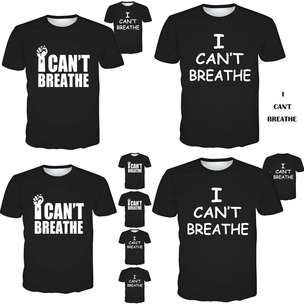Stylish I Can't Breathe Printed T-shirt For Men And Women In Soft And Breathable Fabric