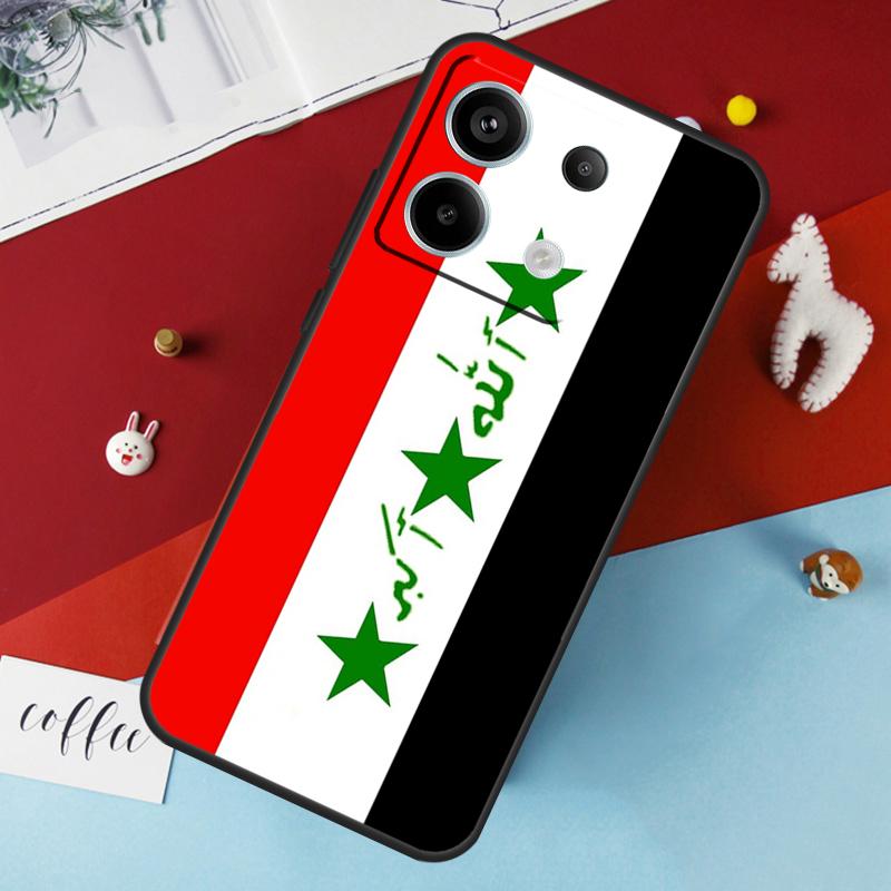

Иракский национальный флаг Ирака чехол для Xiaomi Redmi Note 13 12 11 8 9 10 Pro Note 12S 11S 10S Redmi 12 10C 12C 13C крышка Redmi Note 13ProPlus