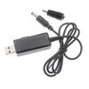USB Boost Converter DC 5V to 9V 12V USB Step-up Converter Cable + 3.5x1.35mm Connecter For Power Supply/Charger/Power Converter