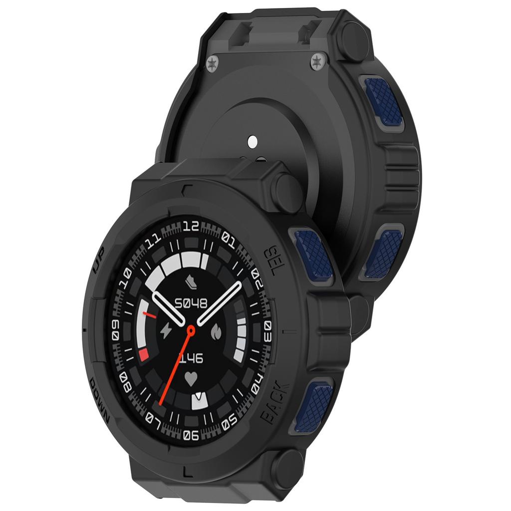 Silikonové pouzdro Pro chytré hodinky Amazfit Active Edge Nárazník Plné krytí Ochranné sklo na displej Příslušenství pro chytré hodinky