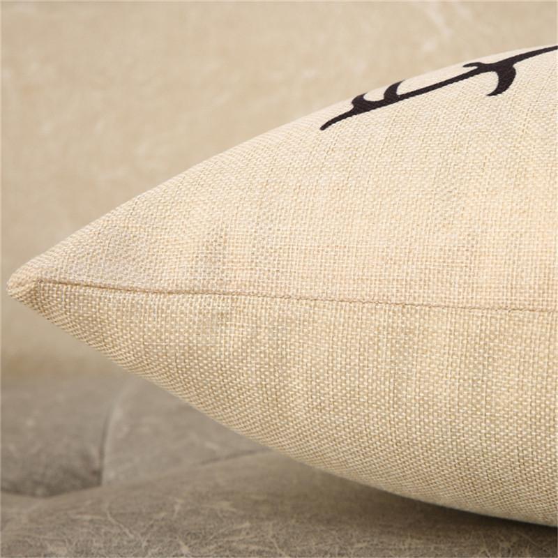 45x45cm Flamingo Flower Plant Printed Sofa Waist Chair Cushion Cover Home Wedding Party Decoration