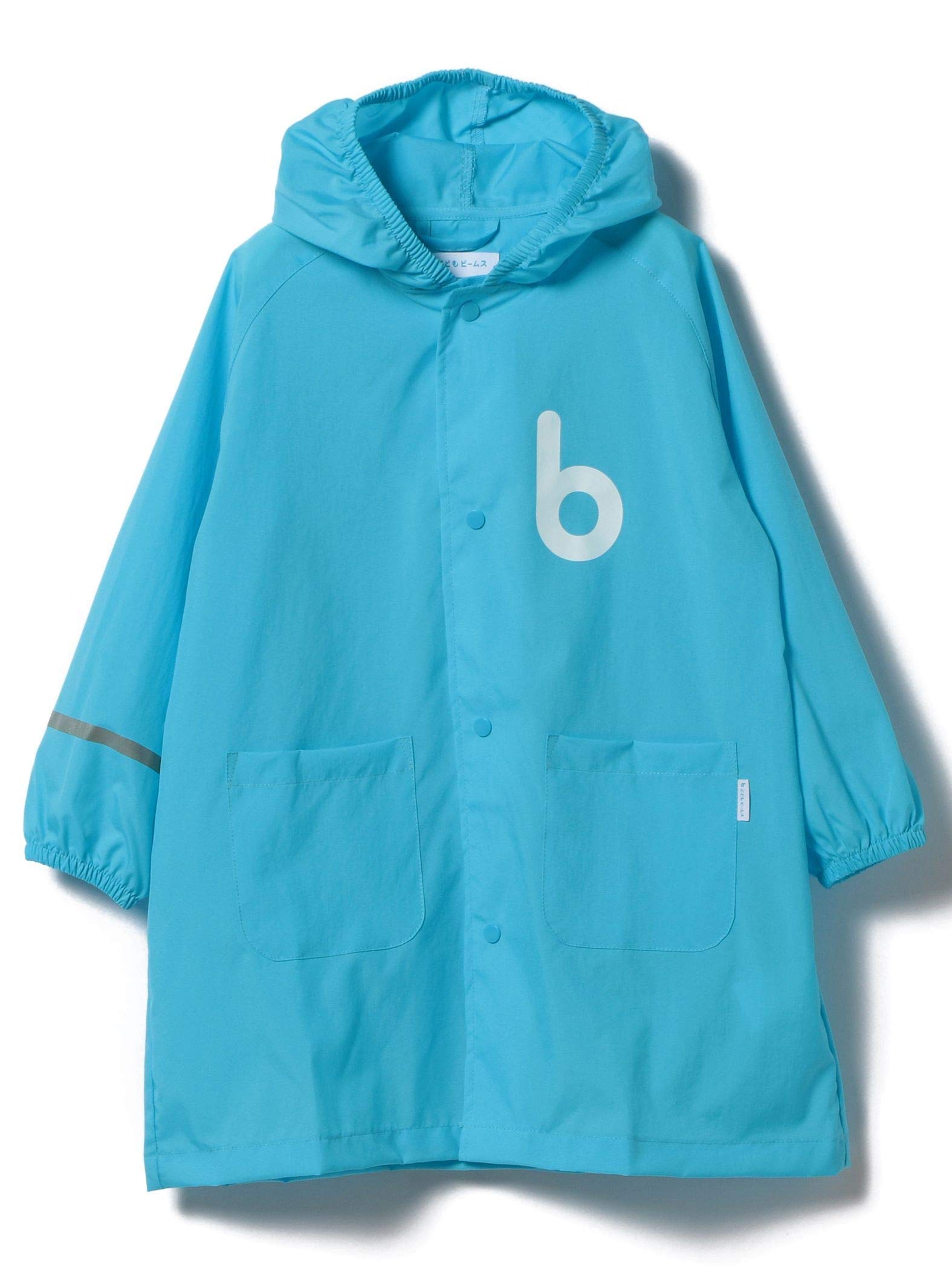 

Kodomo Beams Size 17 55190157375 Raincoat, Baby/Schoolbag Coat, (90-130cm), Kids, Sax, 100,