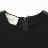 GUCCI 528977 2018 Black Stretch Viscose Tunic Dress dress 38 blackUsed