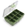 Fishing Tackle Storage Box 1/2/3/4/6/8 Compartments Large Capacity Organizer Containers Fishing Tools