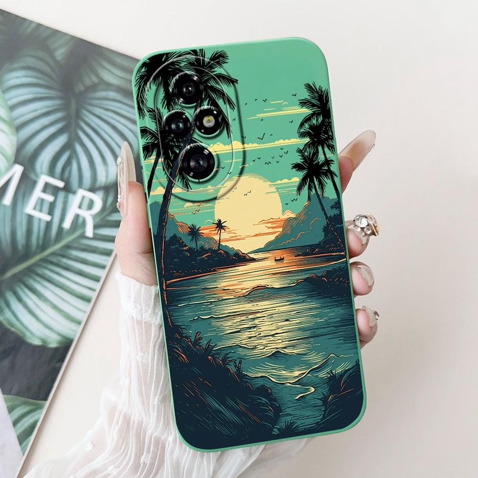 For Honor 200 Pro Case ELP-AN00 New Luxury Candy Painted Cover Shockproof Phone Case For Honor 200 Lite Honor200 Pro Soft Fundas