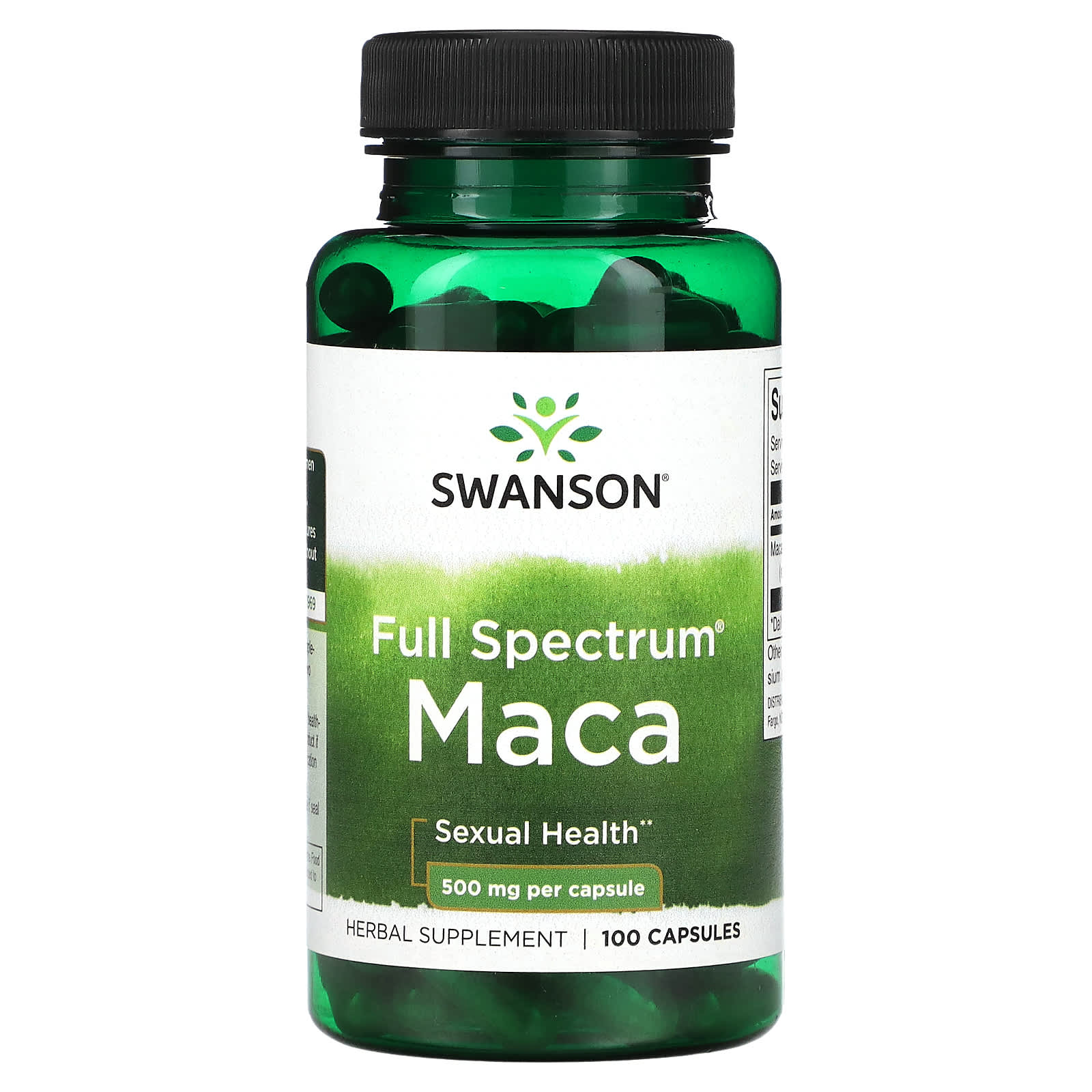 

Swanson, Full Spectrum Maca, 500 mg, 100 capsules