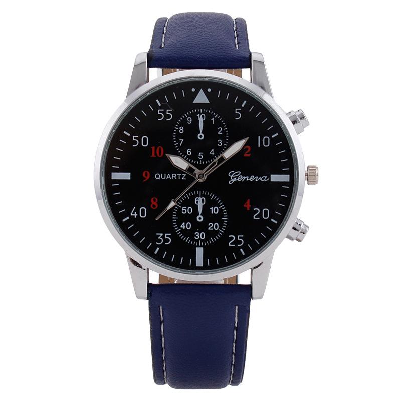 JYL Women's Watch Starry  Student Fashion Leather Strap