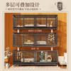 Dog Breeding Cage Large Medium Small Dog Crate With Partition Toilet Tray Pet Shop Maternity Cage Multifunctional Cage
