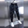 Pantalons Cargo Homme Printemps Blanc Hip Hop Décontracté Pantalons Homme Été Coupe Régulière Harajuku Pantalons Longs Street