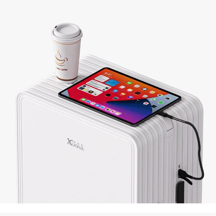 "2024 Anti-Scratch Wear-Resistant Trolley Suitcase with Password Lock and Universal Wheels for Men, Women & Students"