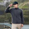 Pioneer Camp Men's Outdoor Stand Collar Fleece Jacket XRY513059