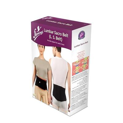 Lumbar Sacro Belt – Dual Adjustable Compression Support for Lower Back Pain Relief – Breathable, Ergonomic Design for Men & Women