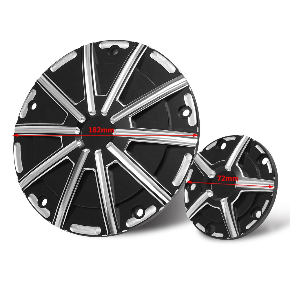 Motorcycle Derby Timing Timer Cover 5 holes Engine Cover For Harley Touring Road King Electra Glide Street Glide Softail Dyna