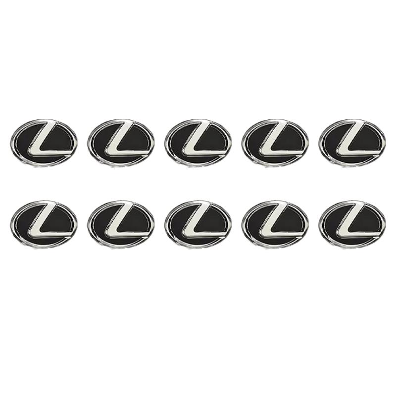 Car Remote Key Emblem Sticker Aluminum Keys Decoration Decal For Lexus F SPORT ES RX NX LS UX LM LX GX LC RZ IS CT GS RC HS SC