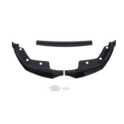 Ön Tampon Lip Ayırıcı Gövde Kiti Darbeye Dayanıklı ABS Tampon Lip Spoiler Difüzör 3 Serisi G20 G21 320i 330i 330e için