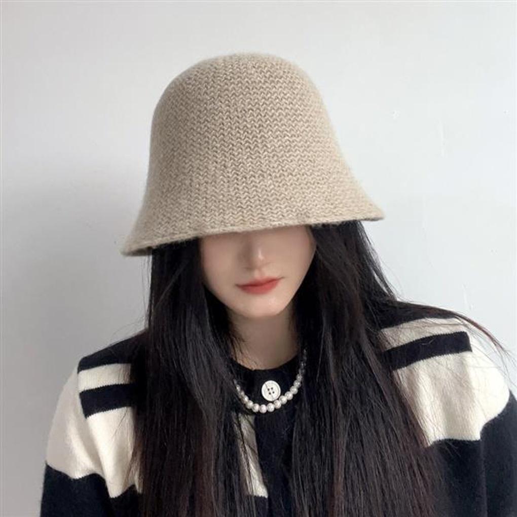 Halo Wool Bucket Hat (Brown)
