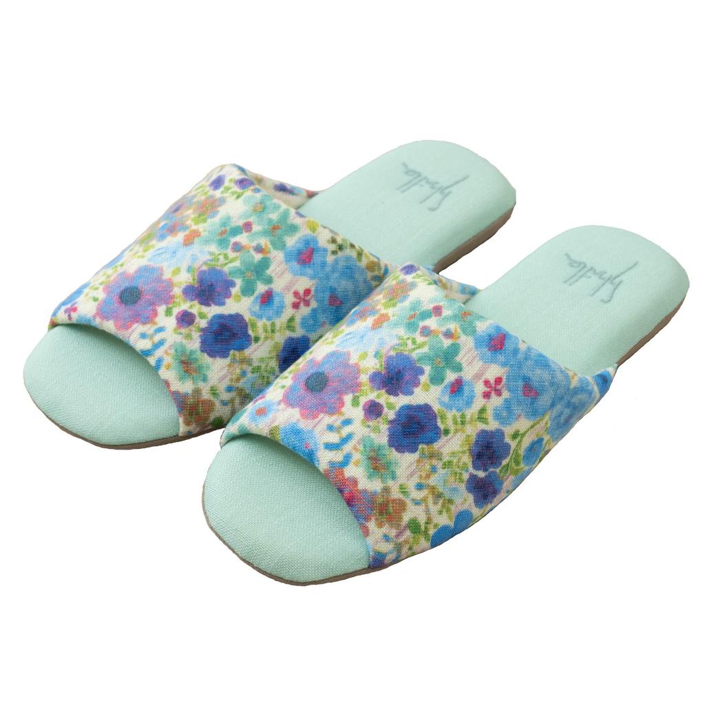 Sybilla Senko Felicida Approximately 47132 Slippers, 22-24cm, Blue,