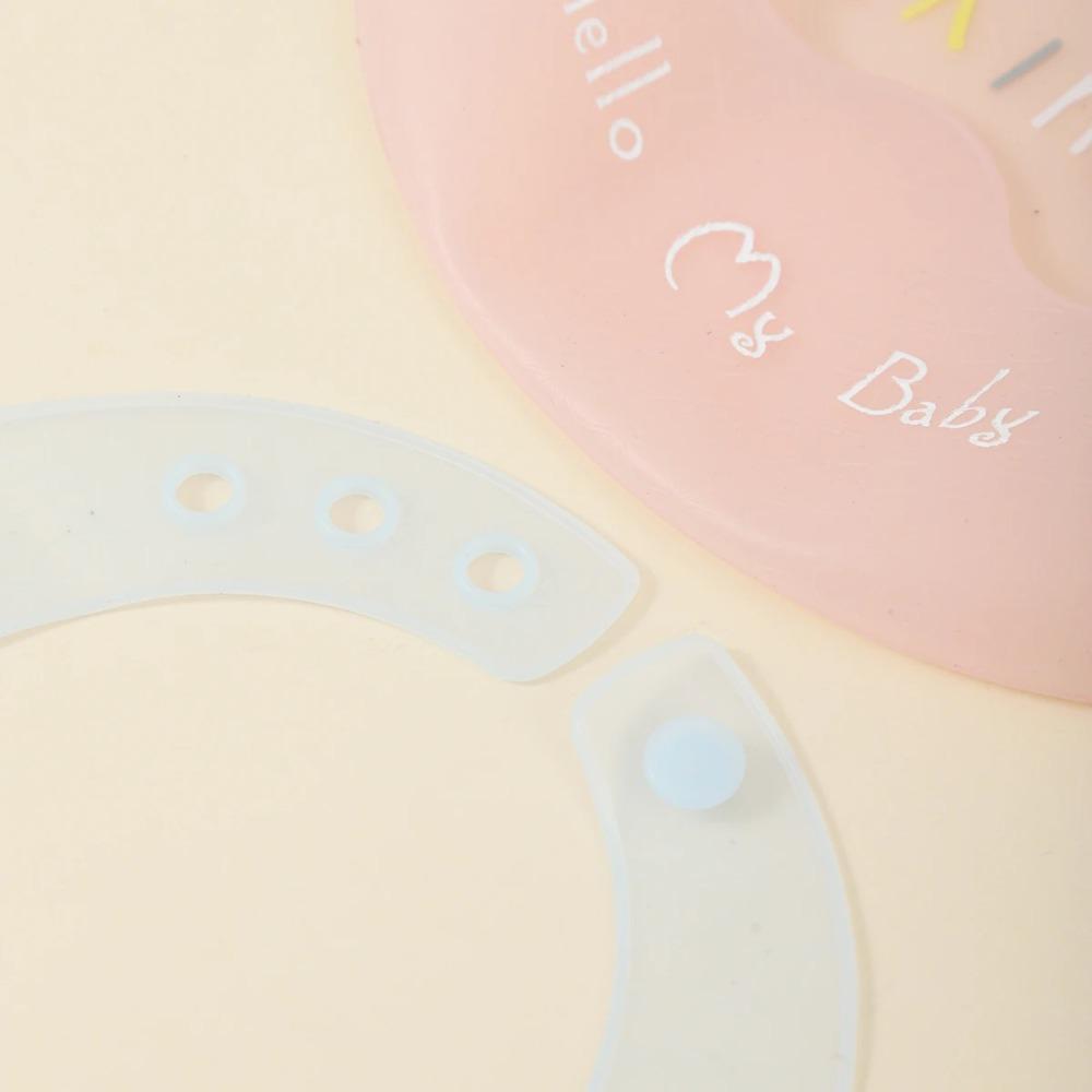 Cartoon Print Baby Feeding Bib Adjustable Neck Eating Protector Cute Baby Bibs