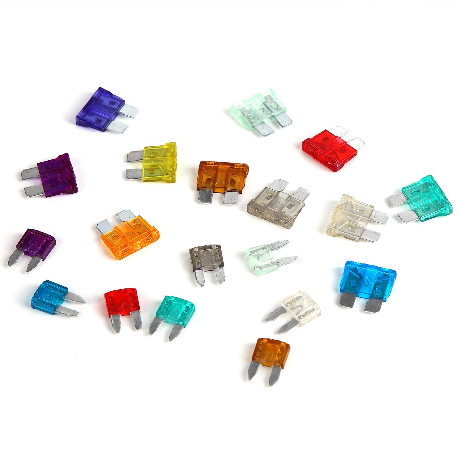 

Набор из 400 шт. автомобильных предохранителей, комплект для классификации предохранителей для автомобиля, внедорожника, грузовика, квадроцикла, лодки