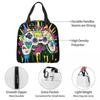 Borsa Termica per Pranzo Isolante Astratta Colorata con Graffiti per Gamer Bambini Scatole per Cibo Portatili Borsa Termica Tote